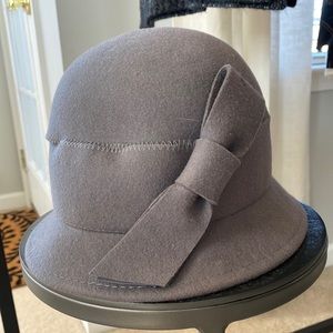 Nordstrom Bow Wool Cloche
